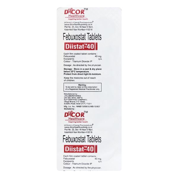 DIISTAT 40 Tablet 10's