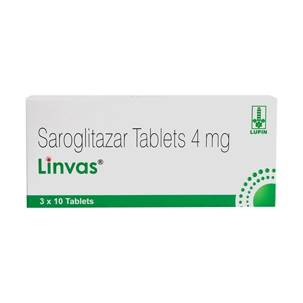 LINVAS 4mg Tablet 10's