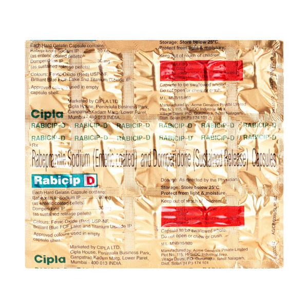 Rabicip D Capsule 15'S