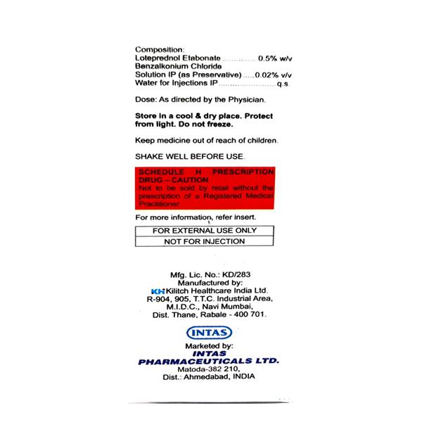 LOTEFAST Ophthalmic Suspension 5ml