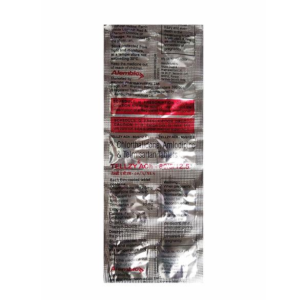 TELLZY ACH 40/5/12.5mg Tablet 10's