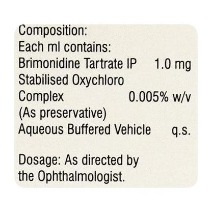 Brimosun LS 0.10% Eye Drops 5ml