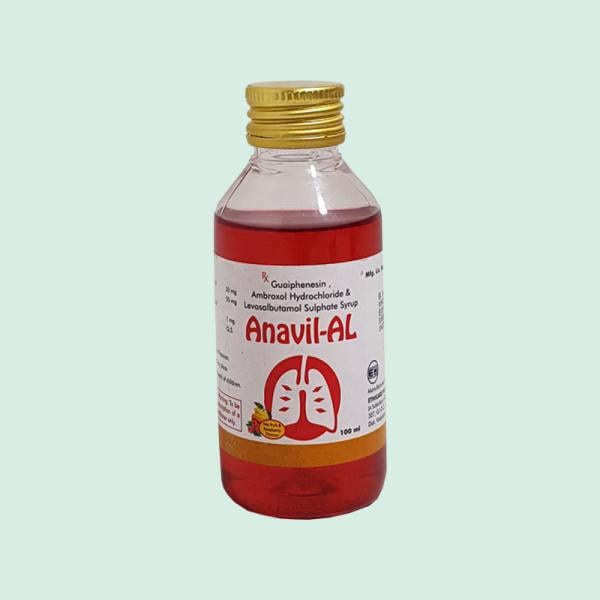 ANAVIL AL MIX FRUIT & RASPBERRY FLAVOUR Syrup 100ml