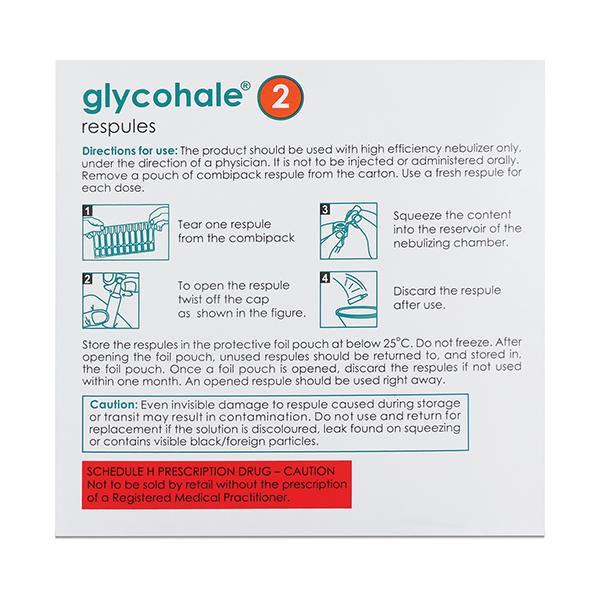 GLYCOHALE 2 Respules 10x2ml