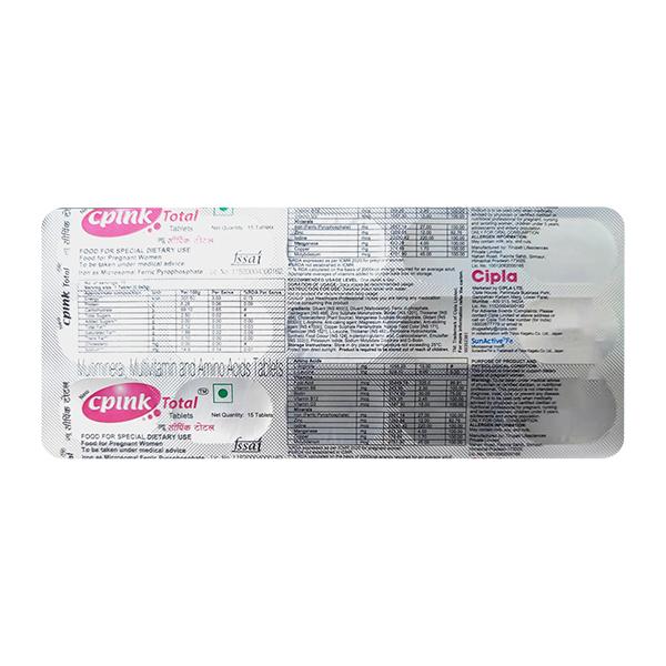 CPINK TOTAL NEW Tablet 15's