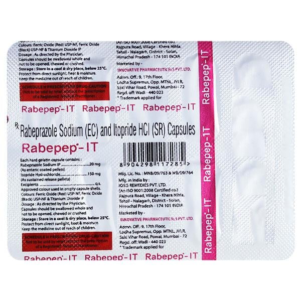 RABEPEP IT Capsule 10's