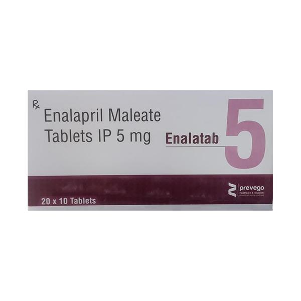 ENALATAB 5 Tablet 10's