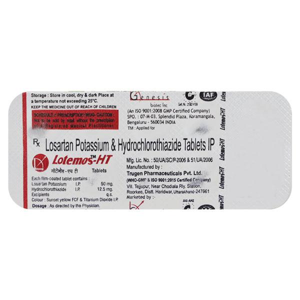 LOTEMOS HT 50mg Tablet 10's