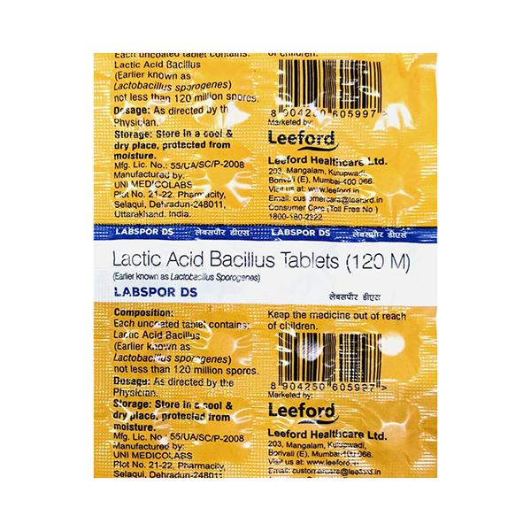 LABSPOR DS Tablet 20's