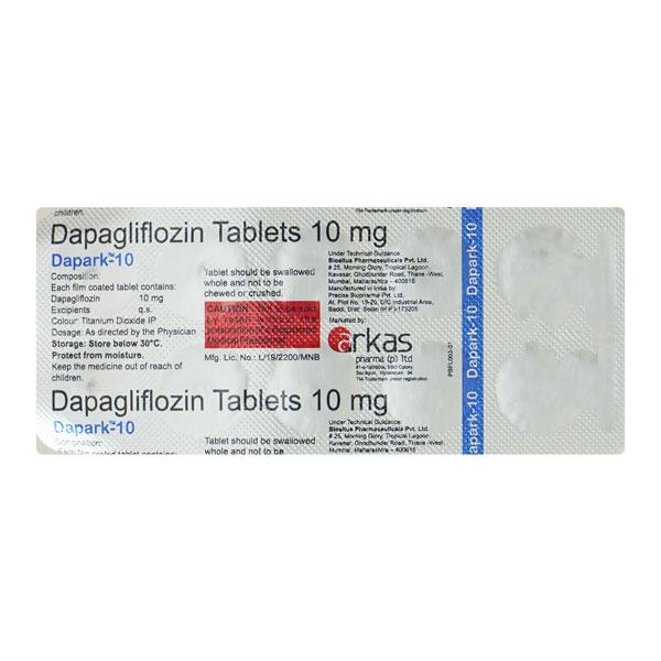 DAPARK 10 Tablet 10's