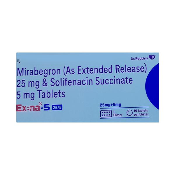 EXENA S 25/5 Tablet 10's