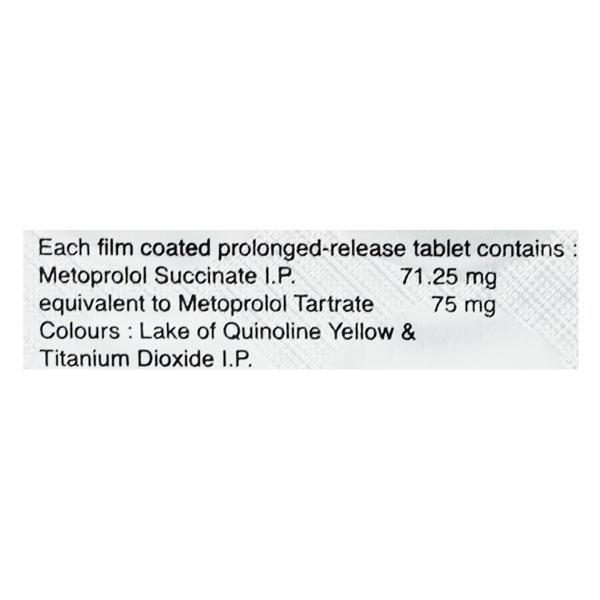 Metocard XL 75mg Tablet 10'S