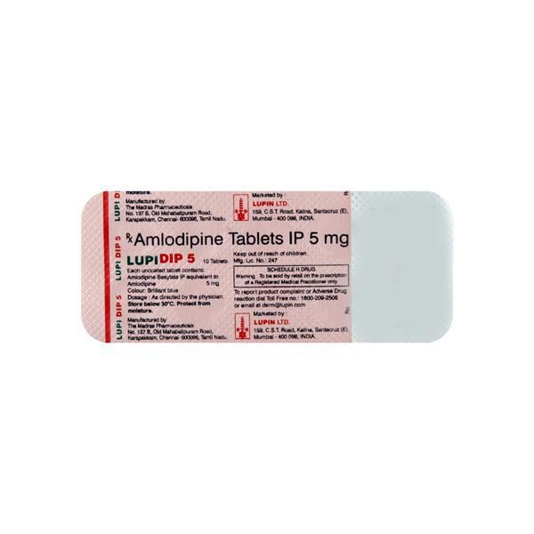Lupidip 5mg Tablet 10'S