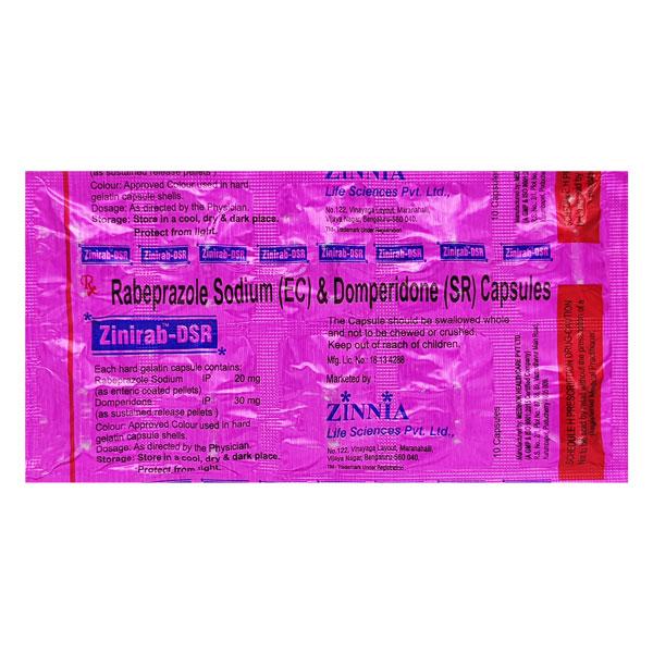 ZINIRAB DSR Capsule 10's