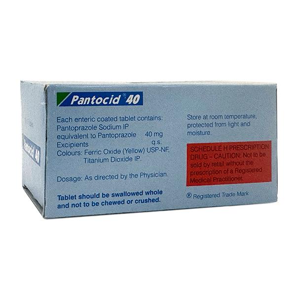 Pantocid 40mg Tablet 15'S