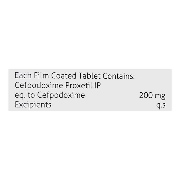 CEFACORE 200 Tablet 10's