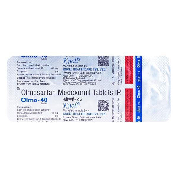 OLMO 40mg Tablet 10's