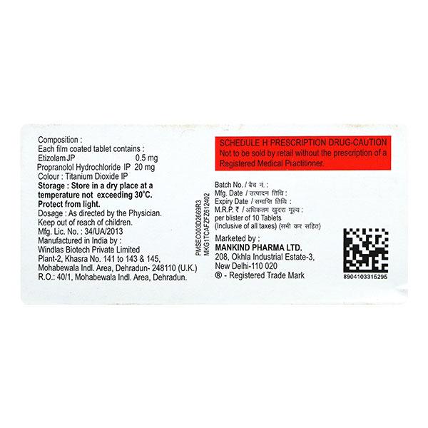 Solopose Beta 0.5mg Tablet 10'S