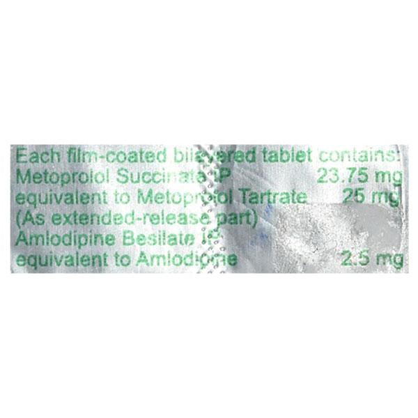 Revelol AM 25/2.5mg Tablet 10'S