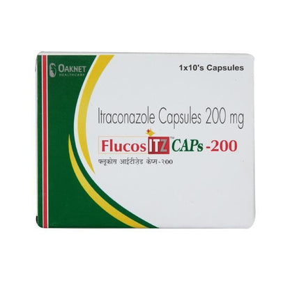Flucos Itz 200mg Capsule 10'S