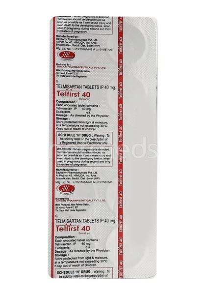 Telfirst 40mg Tablet 10'S