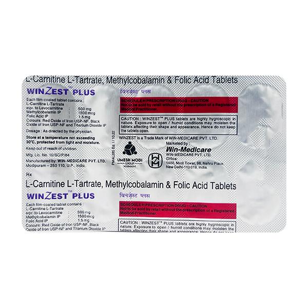 WINZEST PLUS Tablet 10's