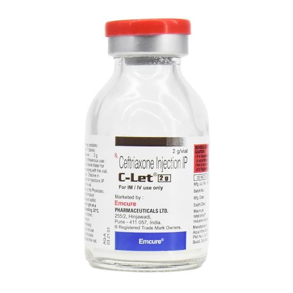 C LET 2gm Injection 1's