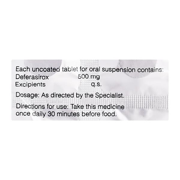 Defrijet 500mg Tablet 10'S