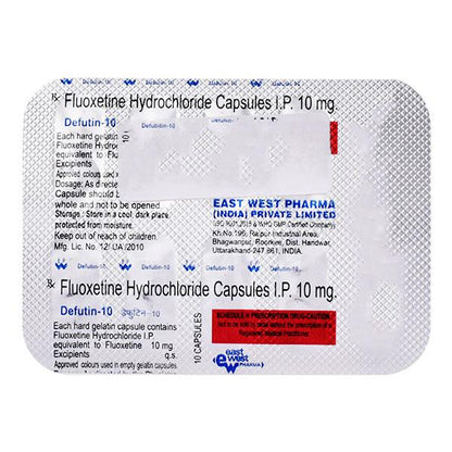 Defutin 10mg Capsule 10'S