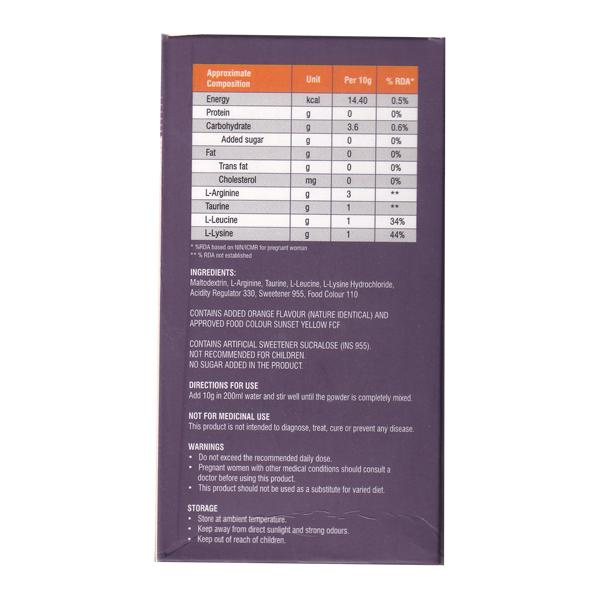 Fociigr Orange Flavour Sachet 10gm