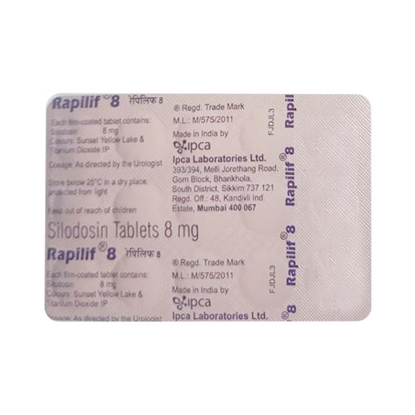 RAPILIF 8 Tablet 15's