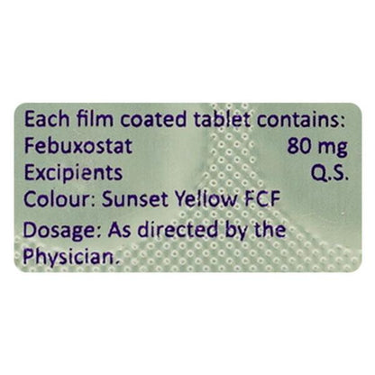 FBT 80 Tablet 10's