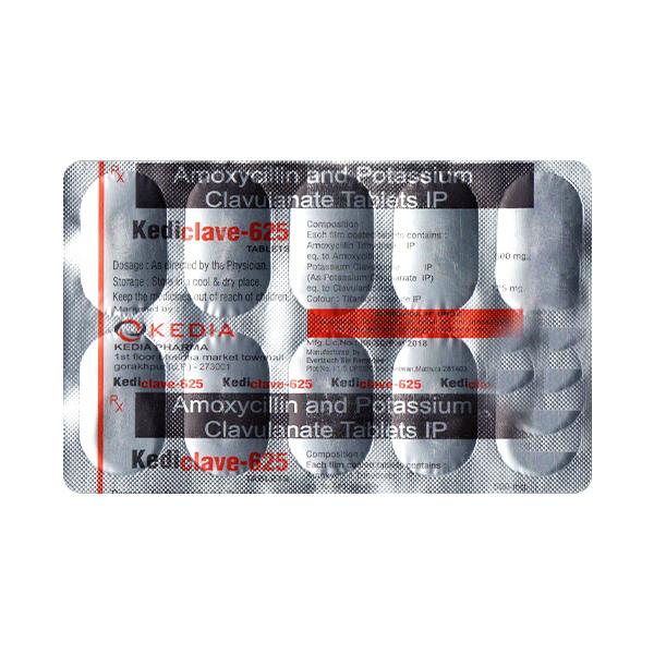KEDICLAVE 625 Tablet 10's