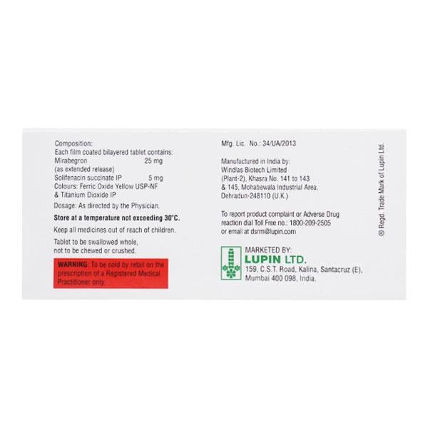 LUPIN MIRA S 25 Tablet 10's