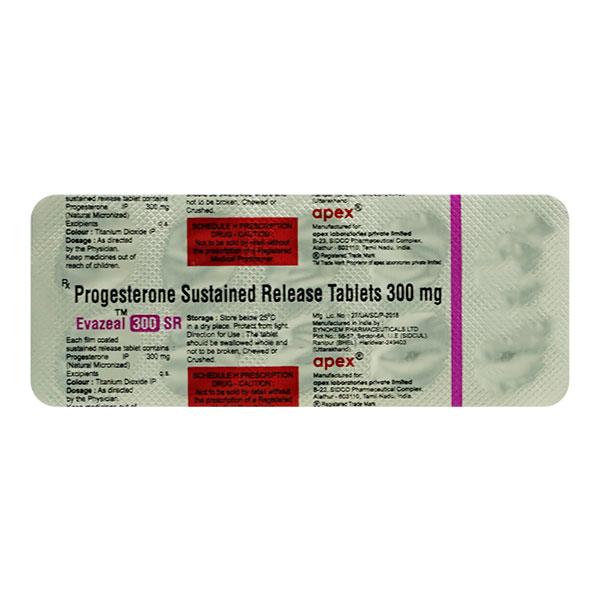 EVAZEAL SR 300mg Tablet 10's