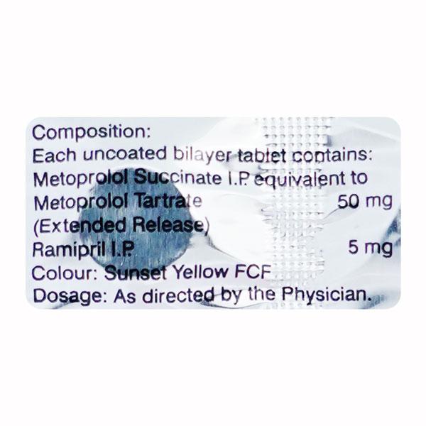 Ramistar M XL 50mg Tablet 10'S