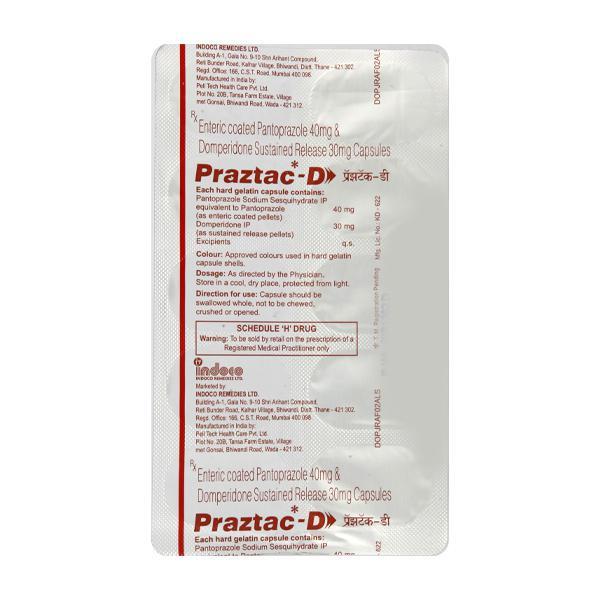 Praztac D Capsule 10'S