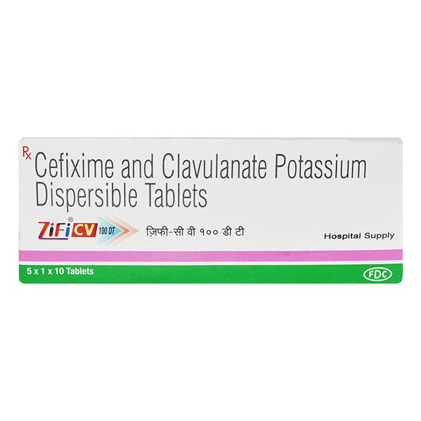 Zifi CV DT 100mg Tablet 10'S