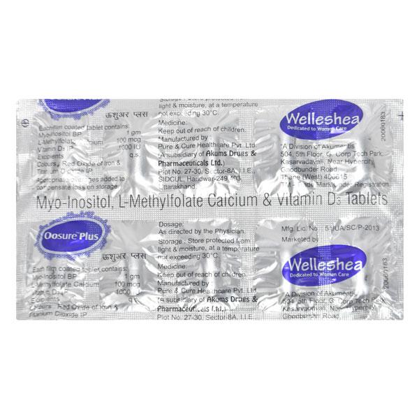 Oosure Plus Tablet 10'S