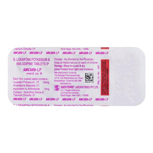 Amcard LP Tablet 10'S