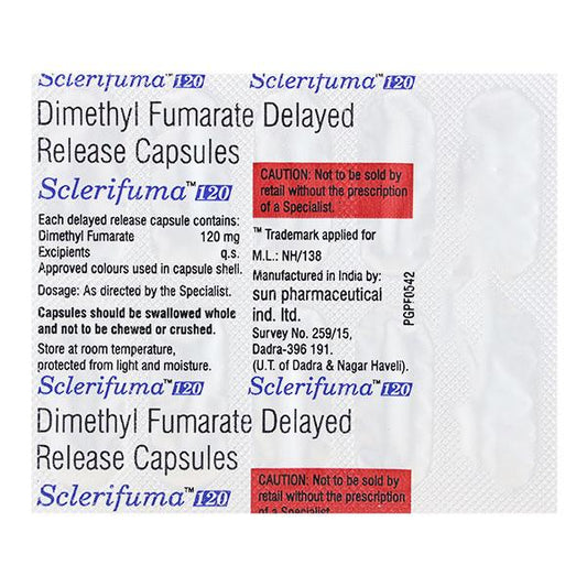 SCLERIFUMA 120 Capsule 10's