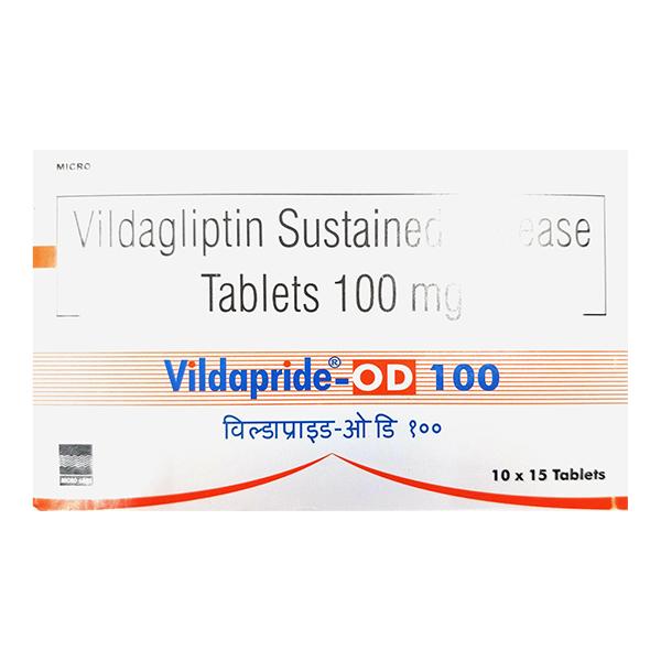 VILDAPRIDE OD 100 Tablet 15's
