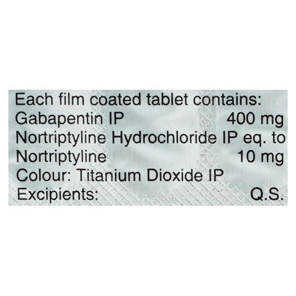 Gabapin NT 400mg Tablet 15'S - Global Surgicals