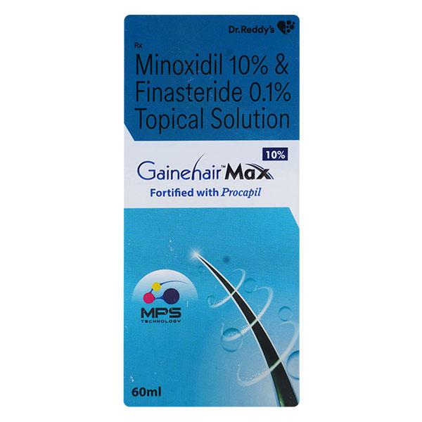 GAINEHAIR MAX 10% Topical Solution 60ml - Global Surgicals