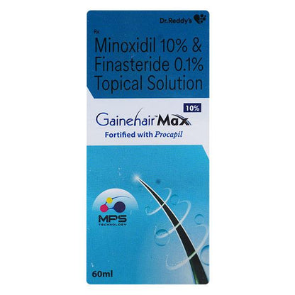 GAINEHAIR MAX 10% Topical Solution 60ml - Global Surgicals