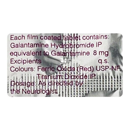 Galamer 8mg Tablet 10'S - Global Surgicals