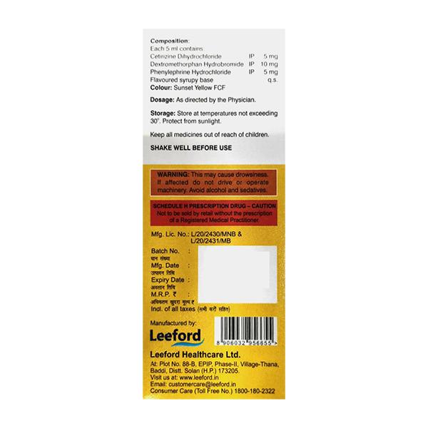 GALIREX Syrup 100ml - Global Surgicals