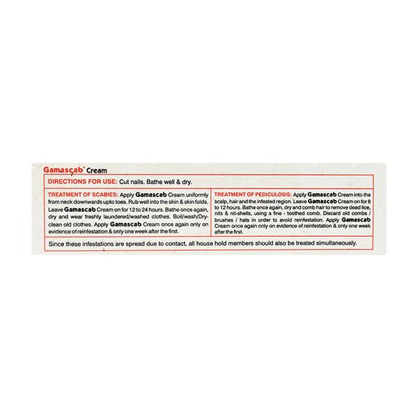 GAMASCAB Cream 15gm - Global Surgicals