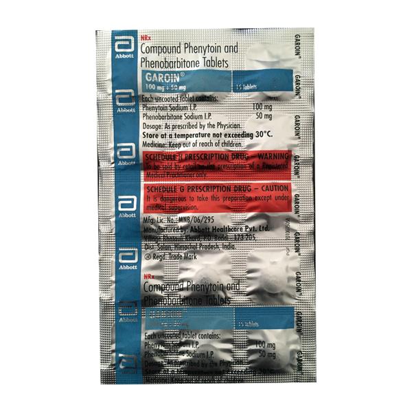 GAROIN Tablet 15's - Global Surgicals