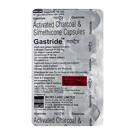 GASTRIDE Capsule 10's - Global Surgicals